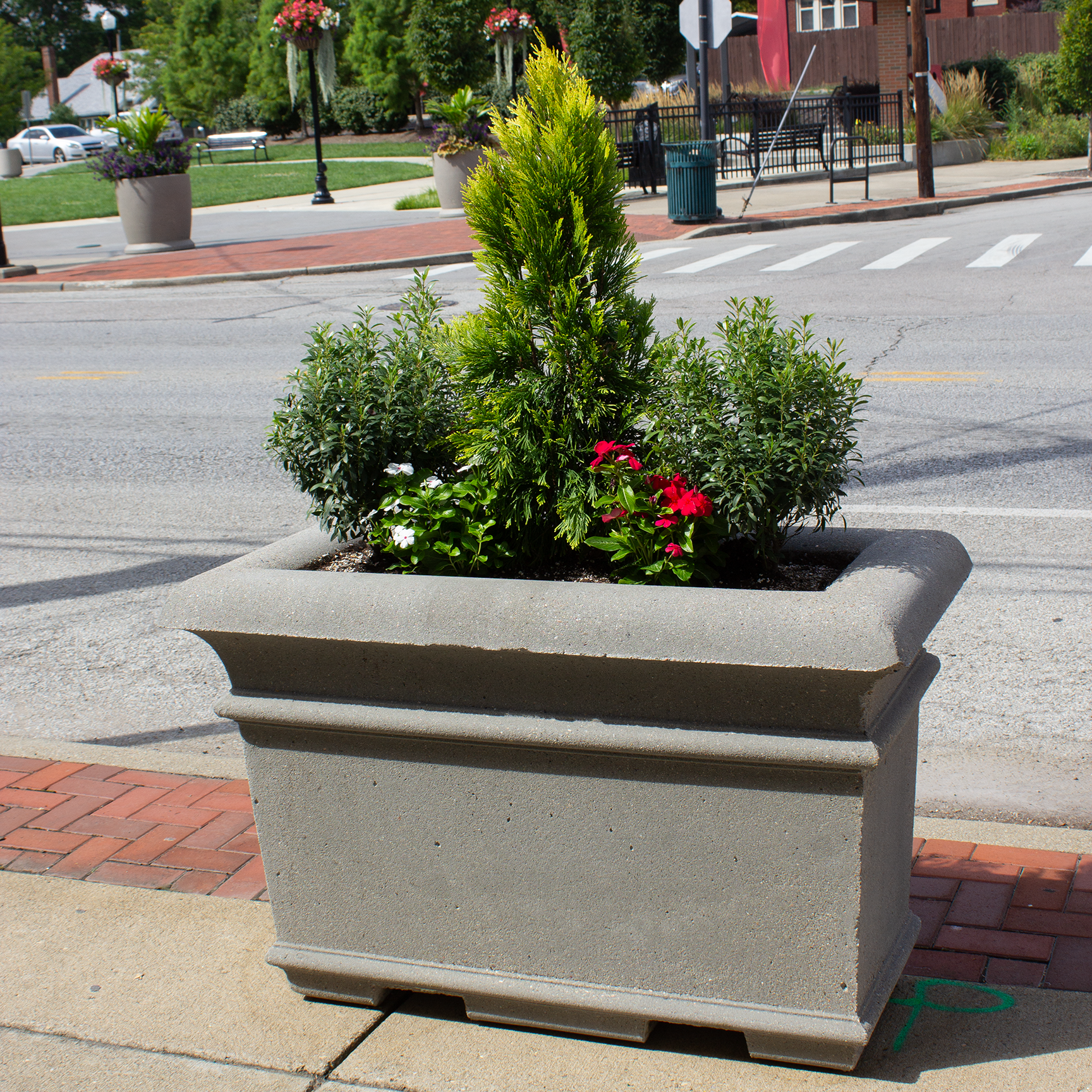 Community Planters Streetscape Improvement - Building A Revitalized Business District in ...